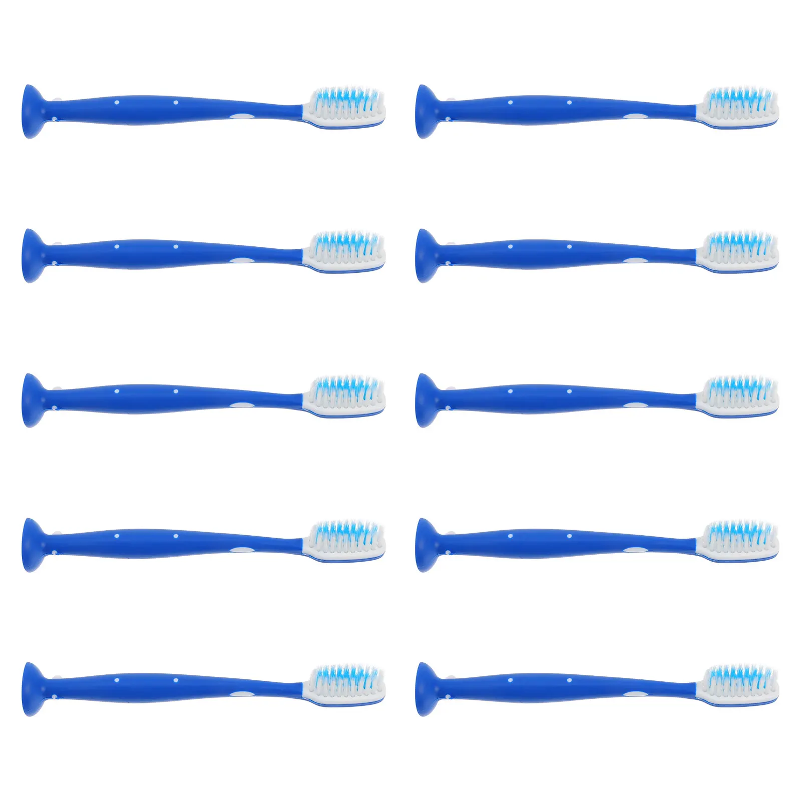 

10Pcs Antiselfharm Mini Handle Toothbrush Safety Handle Short Toothbrush for Prisons Detention Centers Rehabilitation Mental