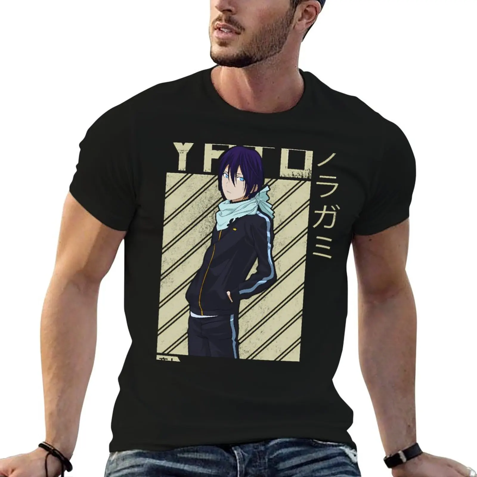 

shirt man shirt T-Shirt 100% 2 cotton t t Yato Noragami men cotton Otaku