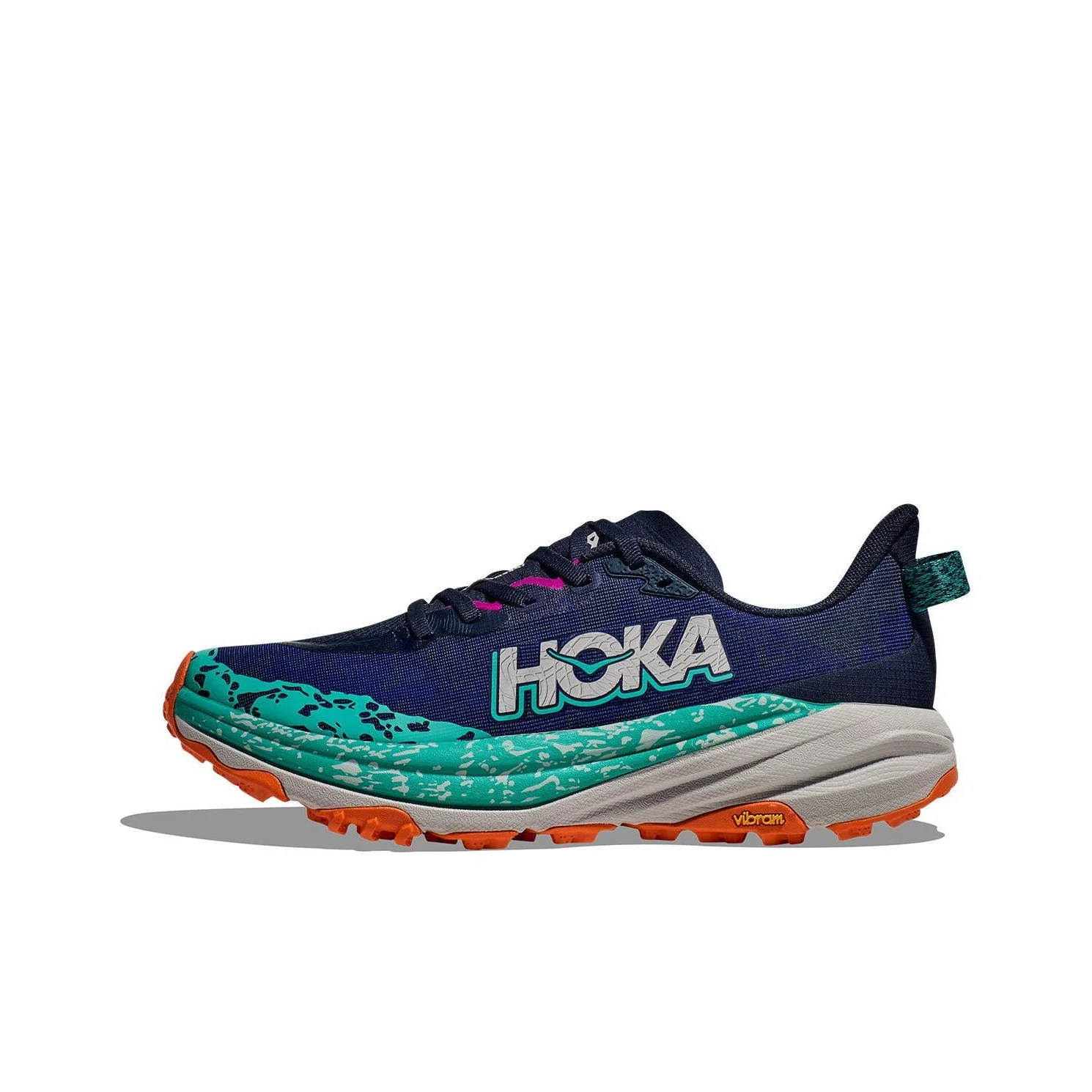 

Кроссовки HOKA ONE ONE Speedgoat 6, нескользящие, износостойкие, низкие, женские, сине-зеленые, 1147832-VYM