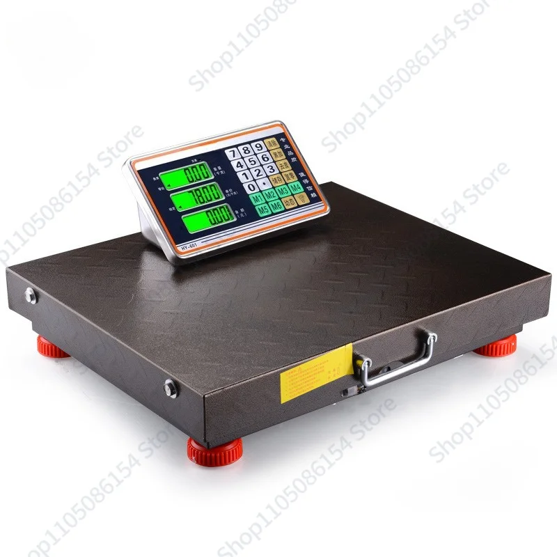 Wireless Electronic Scale Commercial Small 300kg Electronic Platform 600kg Portable Separate Scale