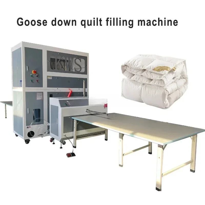 Automatic Goose Down Quilt Filling Machine  for Pillow and Quilts Core Machine