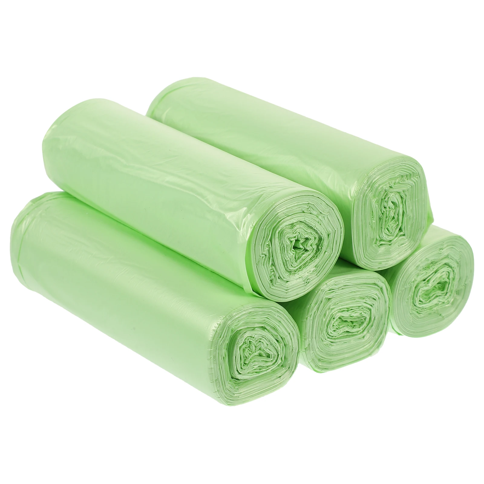 

100 Pcs Thick Trash Bags Eco Friendly Leak Proof Rubish Bag Disposable Garbage Purple Household Office Car Bedroom Kitchen Pet