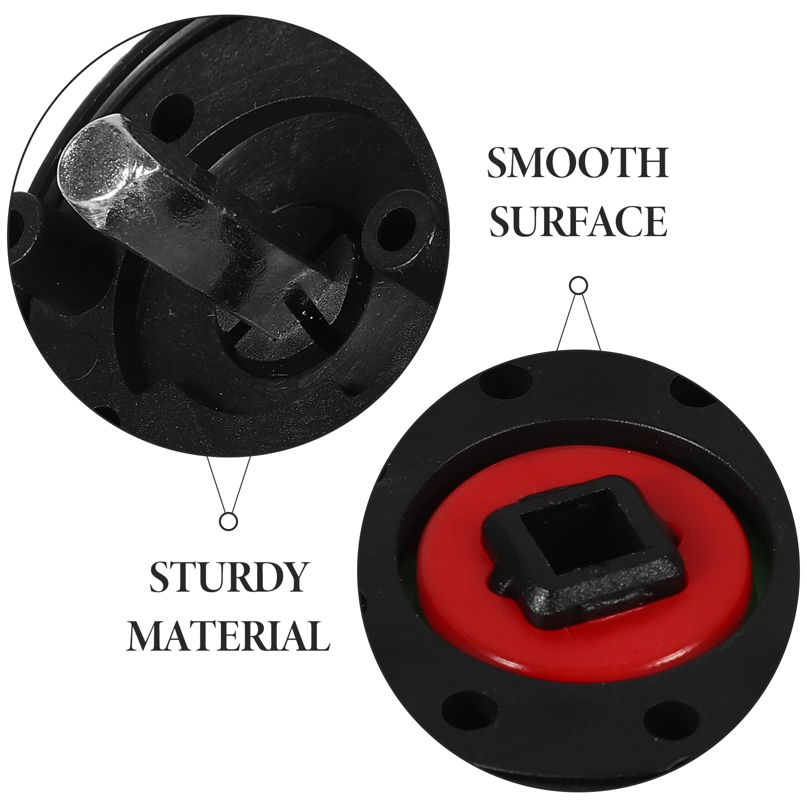 

4Pcs Indicator Door Lock Rustproof Durable Public Toilet Accessory Bathroom Supplies Plastic Partition Shower Lock Sturdy