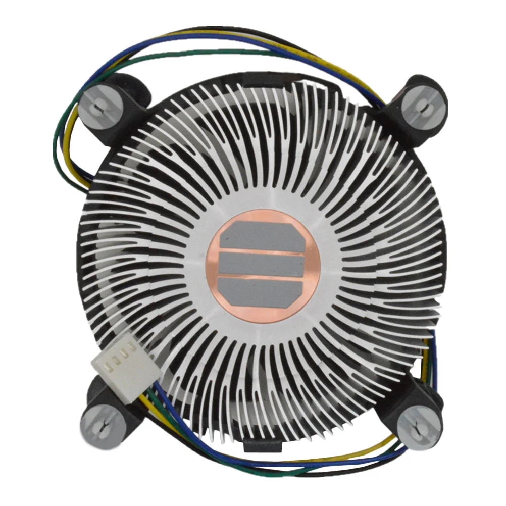 Silent 8025 Copper Core CPU Cooling Fan High Performance Air Cooler Heat Sink for Computer Accessories CPU Fan