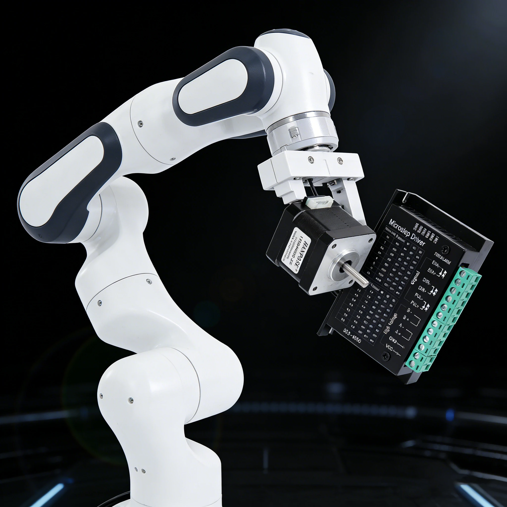 NEMA17 dual axis stepper motor 0.4N. m 1.5A 17HS4401S-SZ+TB6600drive high-precision and fast operation