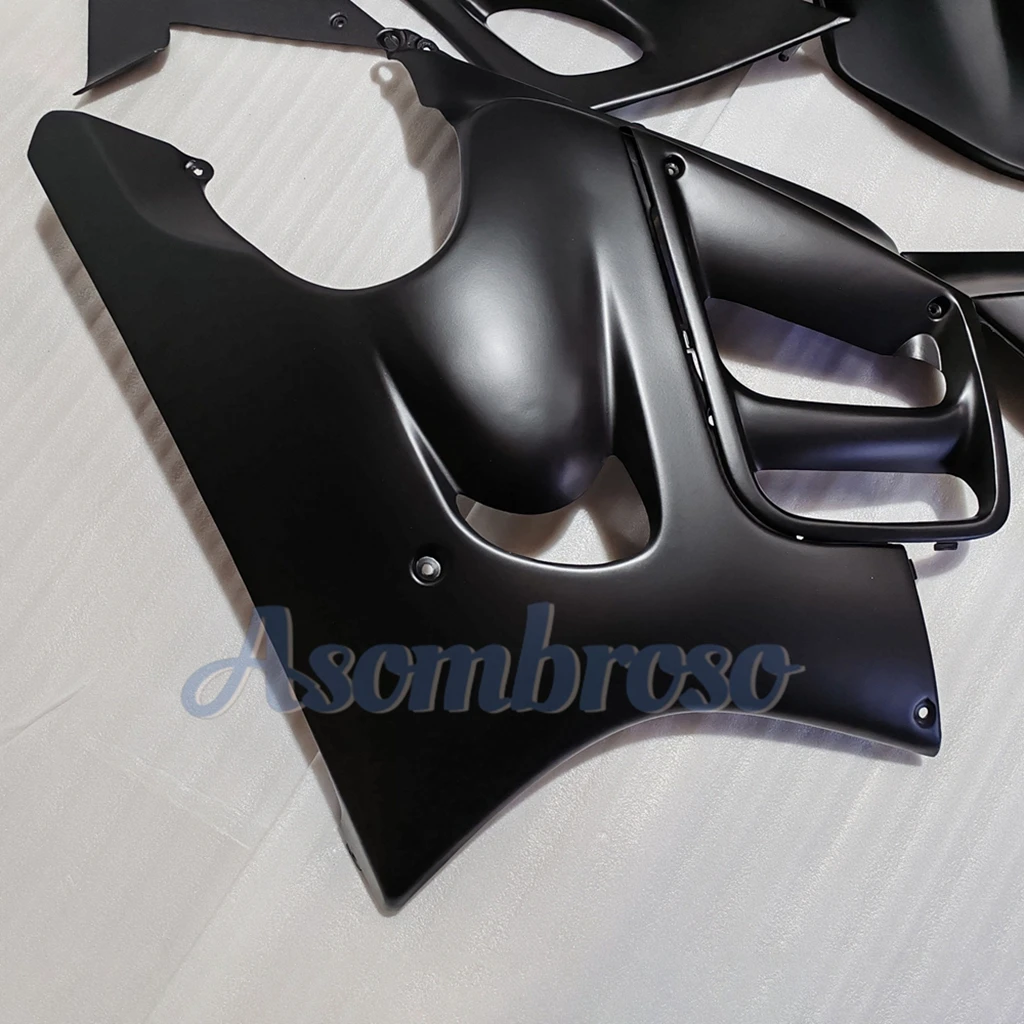 مجموعة هدايا كاملة من البلاستيك للدراجات النارية لهوندا 1997 1998 CBR600F3 97 98 CBR600 F3 مجموعة هيكل السيارة مطلية باللون الأسود غير اللامع