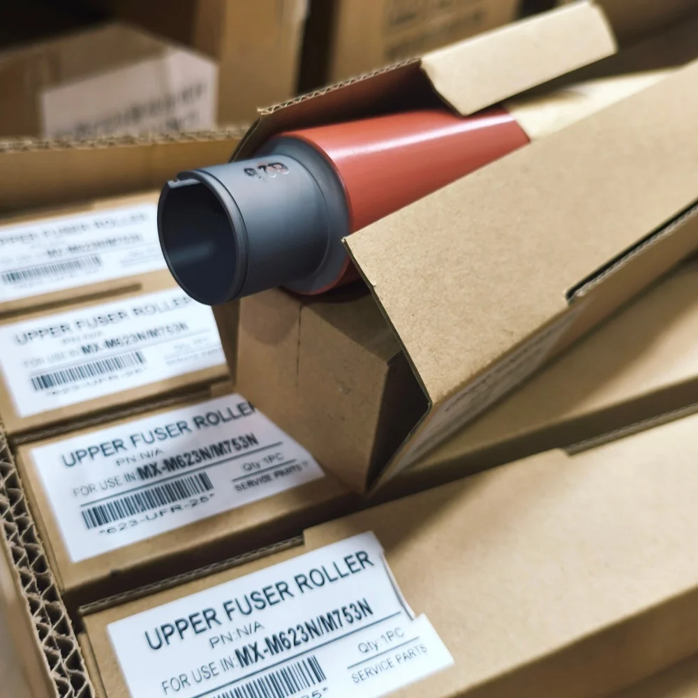 

1PC Upper Fuser Roller for Sharp MX-M623N MX-M753N MX-M623U MX-M753U MX M623 M753 623 753 NROLT1850FCZ1 NROLT1850FCZZ