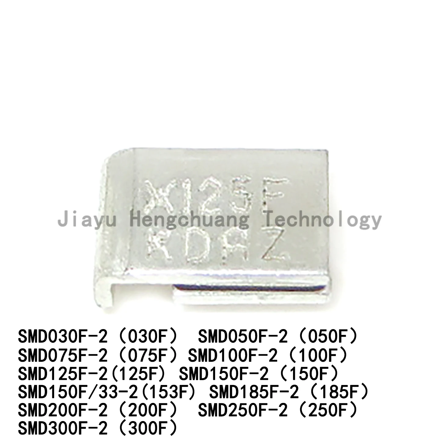 5PCS/Lot PTC Self-Resetting Fuse SMD030/050F/075F/100/150/200/250/300F-2 60V 3A SMD125F-2 1.25A 15V