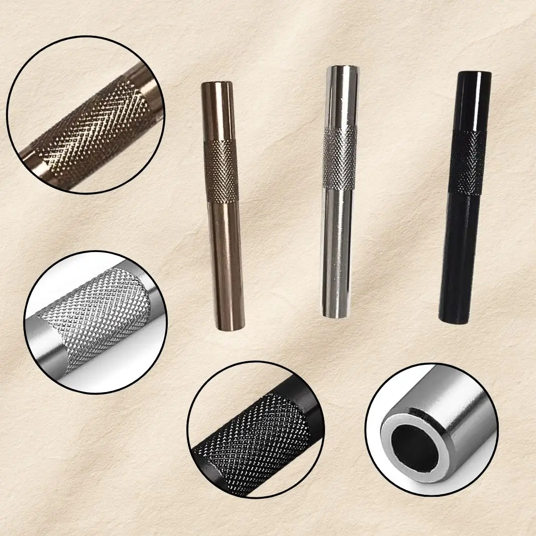 High Quality Aluminium Alloy Tube Metal Straw Cool Gadget for Men Durable Fashionable Straws