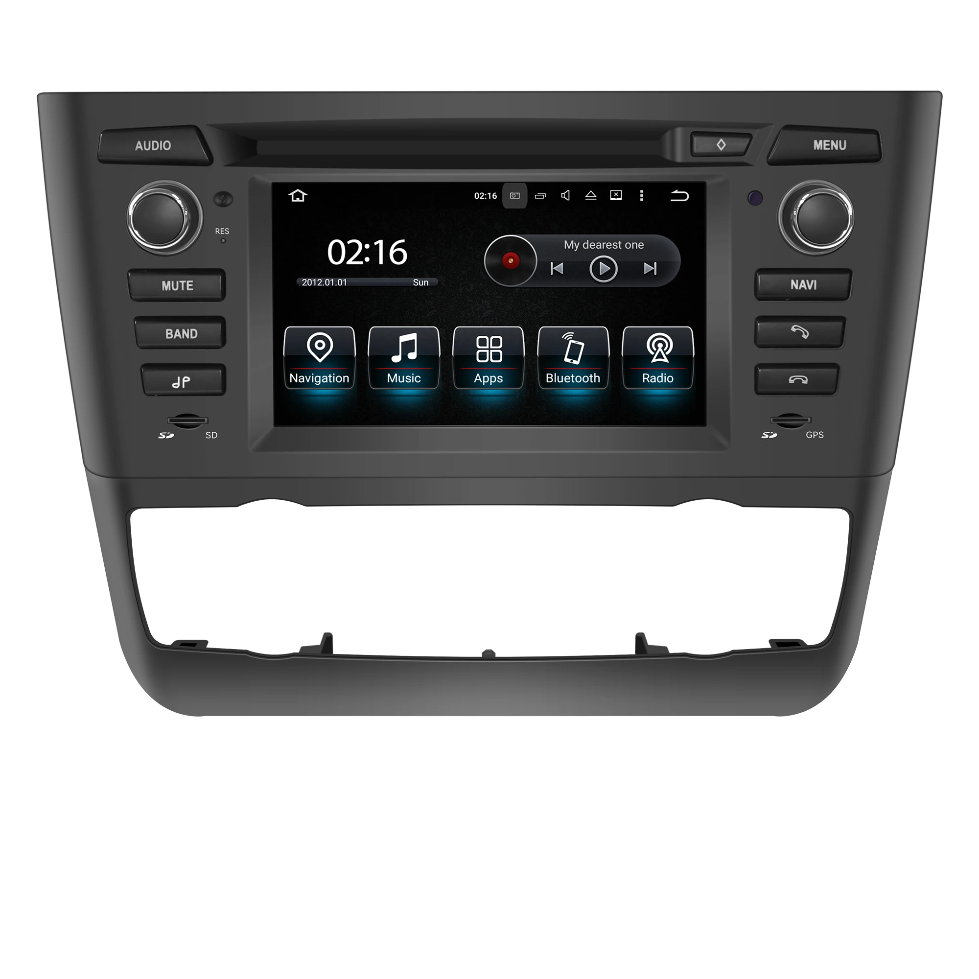 Android Radio For Bmw 1 Series E81 E82 E88 Gps Navigation Multimedia 116i Screen 120i Radio Car Stereo CarPlay Head Unit No DVD