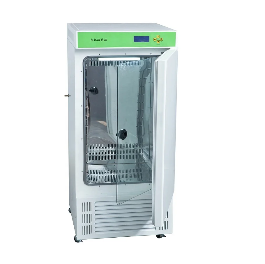 Laboratory Biochemical Incubator Is Used for Water Analysis and BOD Determination of Bacterial Mold Microbial Culture