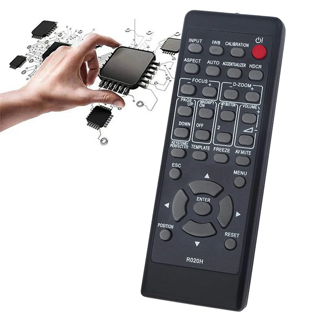 Vervanging Afstandsbediening R 020H Voor Hitachi Lcd Projector CP-AX2503 CP-AX3503 CP-AX2505 CP-AX3505 CP-AW3005 CP-AW3506