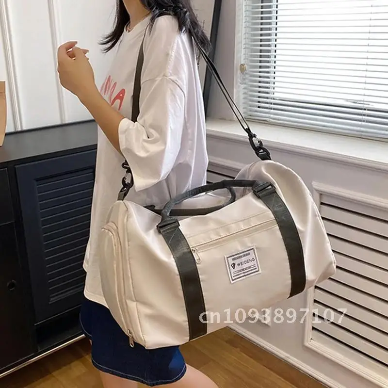 Oxford Travel Carry Handbags Large Capacity Bag On Luggage Women Bag Tote Waterproof Fashion Weekend Outdoor Bags Shoulder Men