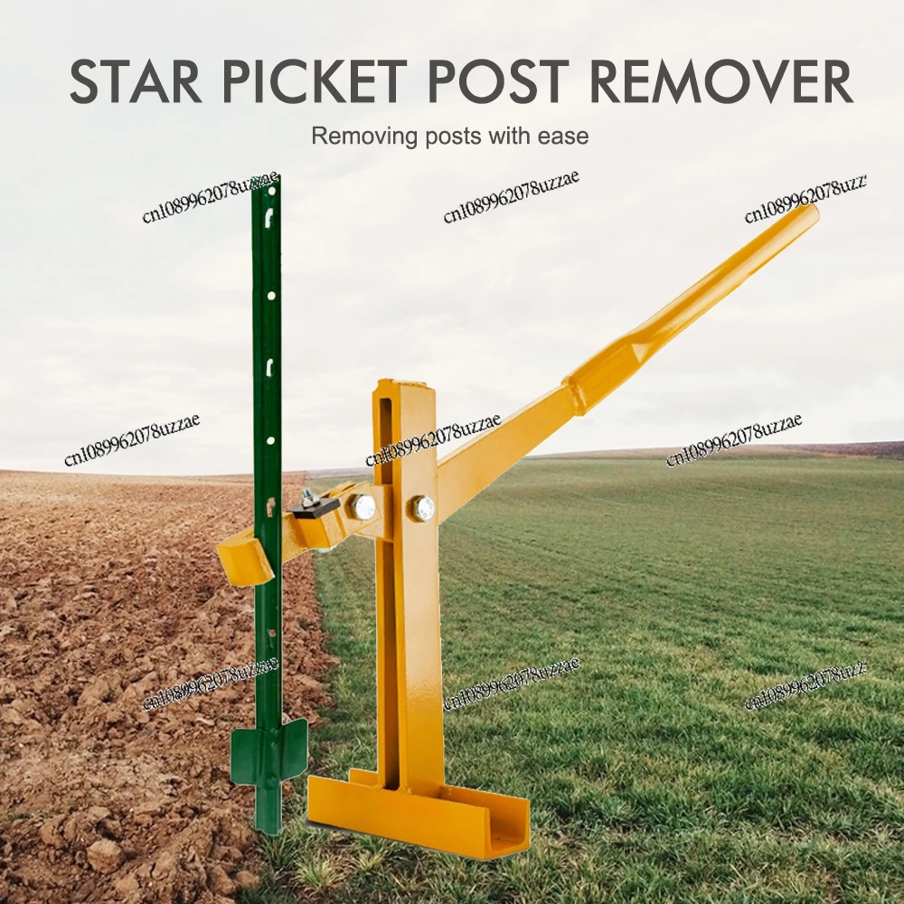 

Yellow Multiple Purpose Post Extractors Post Lifter for Effortless Uprooting for Metal Plastic Compatible 800mm Length Tool