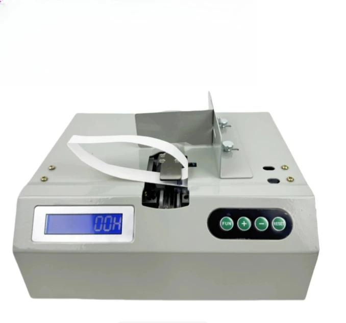 Automatic Paper Strapping Machine Hot Melt Glue Bundling 2s/Bundle for Bank Supermarket