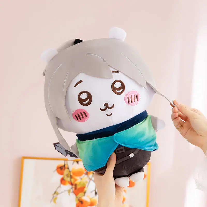 Peluche 20cm Anime VALORANT Jett Kawaii coton peluche poupée créative sac à dos pendentif ornement ou cadeau de Festival cadeau d'anniversaire