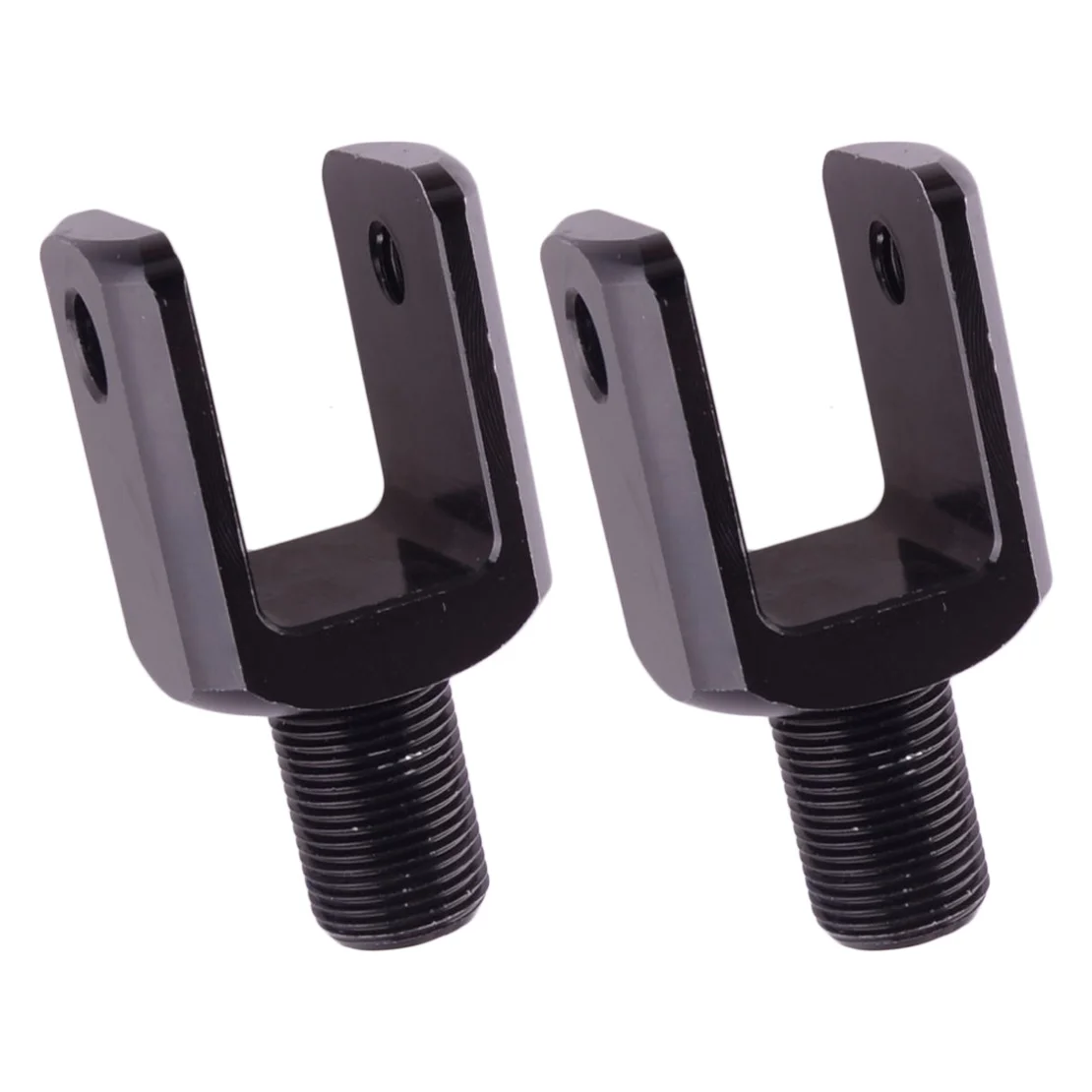 

2Pcs Black U-type Shock Absorber Lower Straight Fork Adapter For Motorcycle Electric Vehicle New