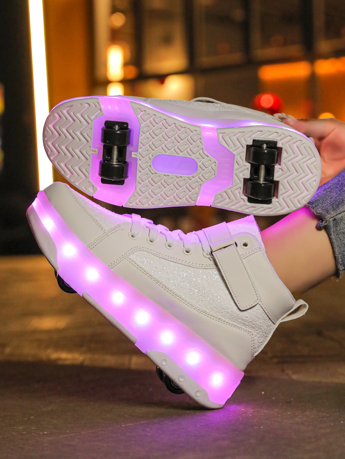 

Модная и модная прогулочная обувь для детей и подростков, обновленная версия, повышенная стабильность, съемная спортивная обувь двойного назначения.