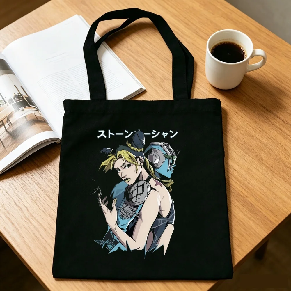 Jojo tote bag shoulder  reusable totebag shopping personnalisable woman