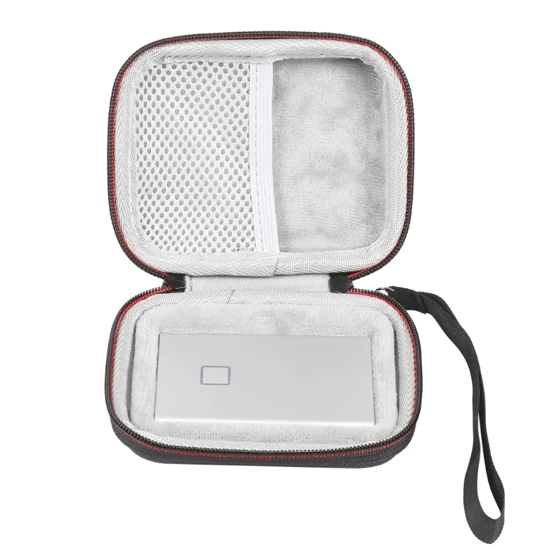 1 Pc Portable EVA Outdoor Travel Case Storage Bag Carrying Box for Samsung T7 Touch SSD Case Accessories