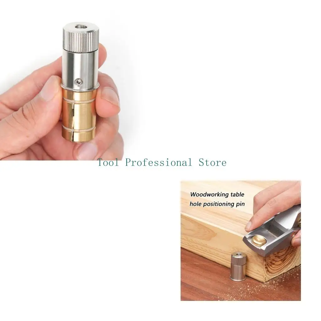 57QF Quick Lock Woodworking Benches Stop Pins Stainless Steel Expansion MFT Table Hole Positioning Dowels For Precise Alignment