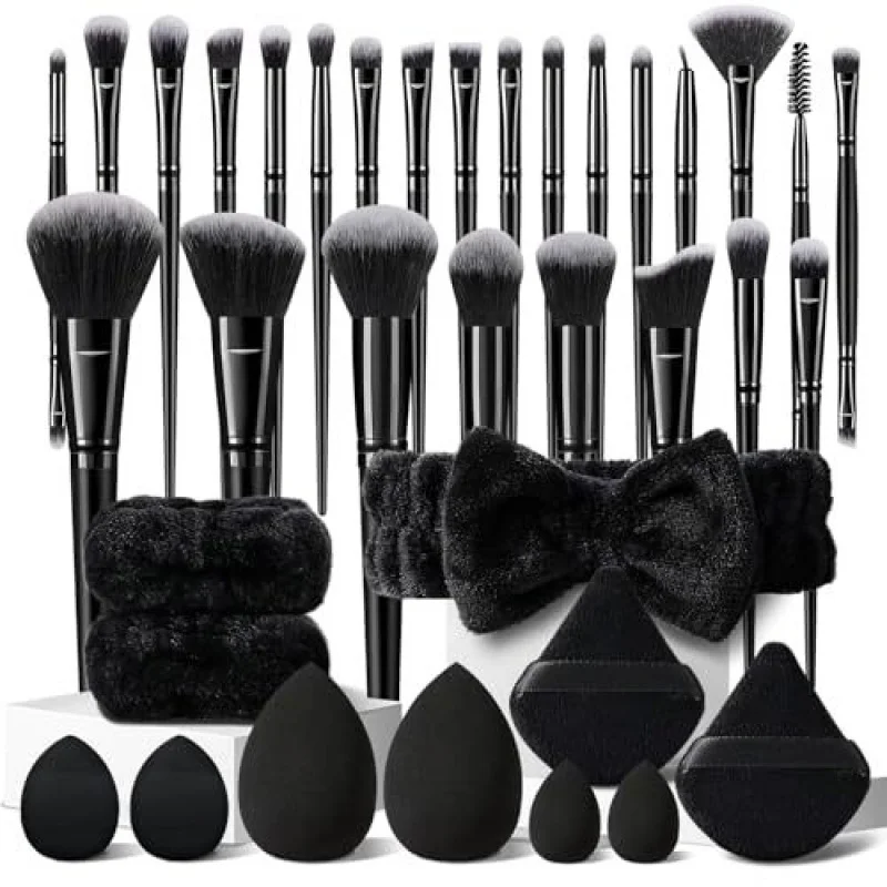 cross-border-bestseller-in-black36beauty-makeup-tool-set-hairband-face-wash-puff-settemuxiyin-delivery-service