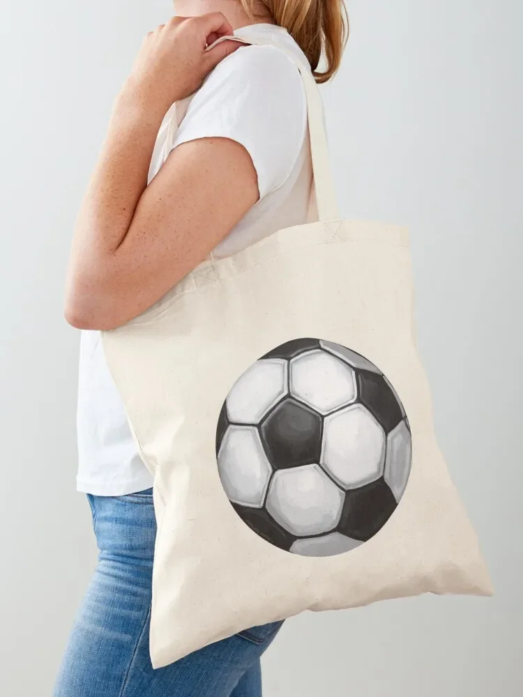 Soccer Ball Tote Bag Damen Taschen Einkaufstasche Tasche