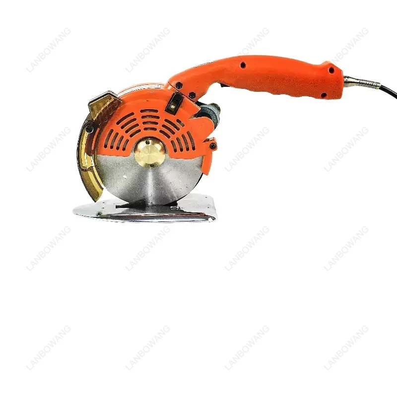 Handheld Servo Electric Cloth Cutting Knife Silent Direct Drive Round Blade Adjustable Speed Industrial Fabric Cutting Scissor