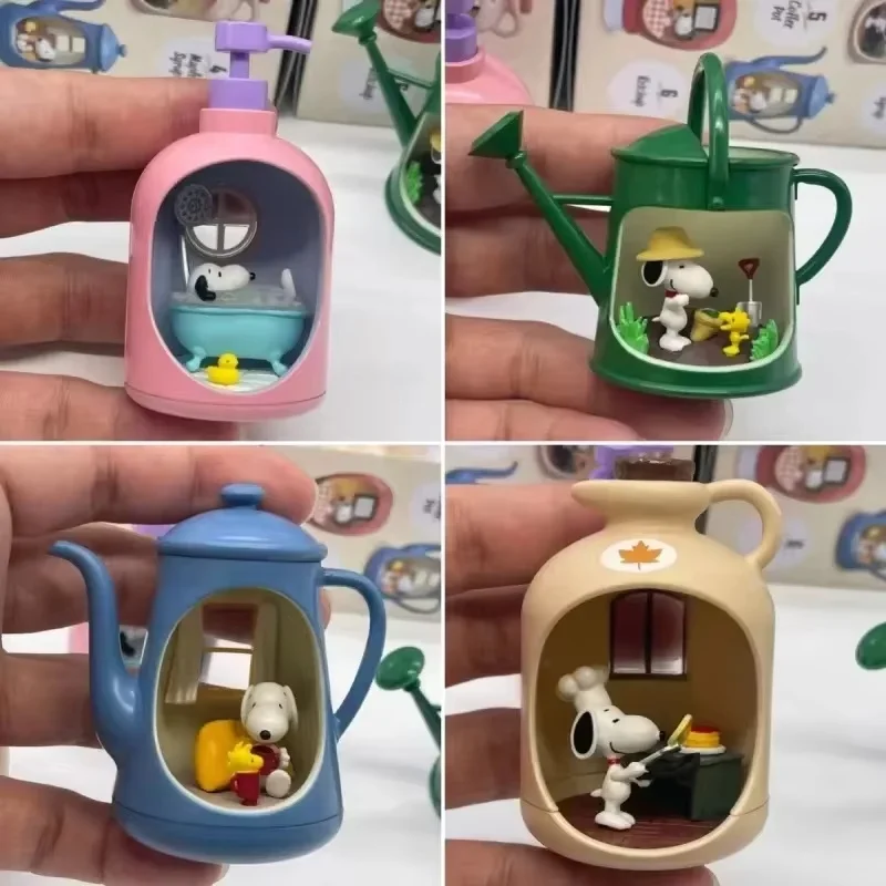 New In Stock Anime Character White Puppy Photo Frame Blind Box Desktop Ornament Collection Surprise Festival Gifts For Fans