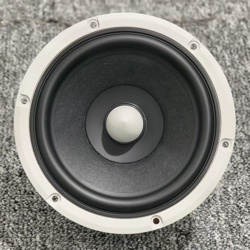 1PC HDS P830883 6.5'' Midwoofer Speaker Driver White Casting Aluminum Chassis 8ohm/70W RMS D180mm For Peerless