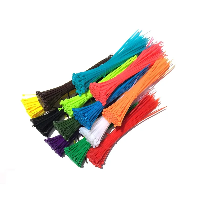 3x150mm Self-locking Nylon Cable Ties Plastic Cable Zip Tie Wire Binding Wrap Straps 13 Colors