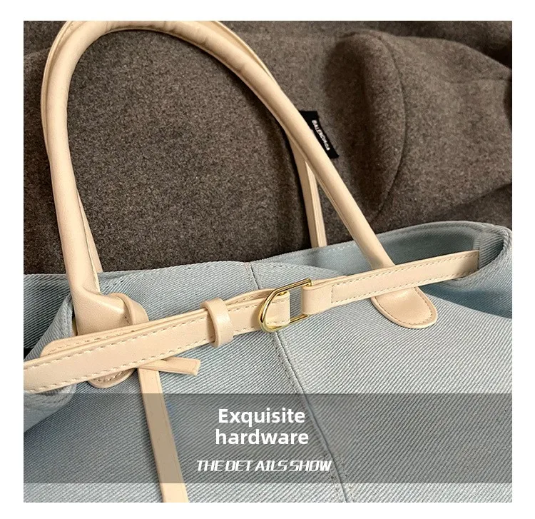 Fashionable Versatile Casual Large-Capacity Shoulder Bag for Women description 12