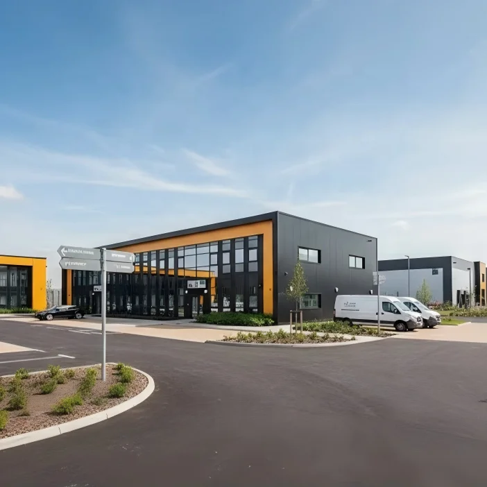Free Design Coffee Shop Prefab Aquaculture Warehouse Steel Structure Workshop Shed Low Cost Stable Car Garage