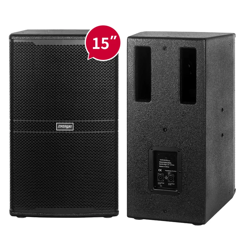 Sound Equipment/amplifiers/speaker Sound System Stage Dj Party Church Bass Woofer Professional Passive Speakers 15 Inch