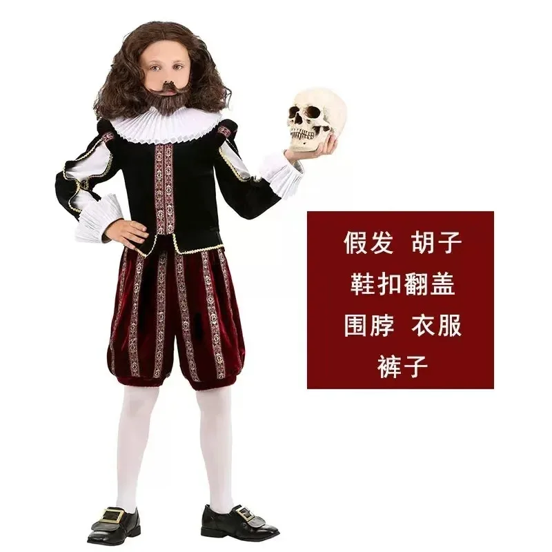 هالوين كوس تأثيري يوم الأطفال أوروبا المملكة المتحدة الدرامية عصر النهضة وليام شكسبير شكسبير مرحلة أداء الملابس