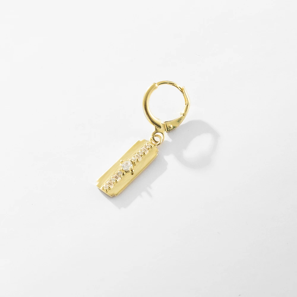 ANDYWEN 925 Sterling Silver Gold CANDY Earring Drop Earring Women Wedding Luxury Fine Jewelry 2023 Winter Good Lucky Jewelry