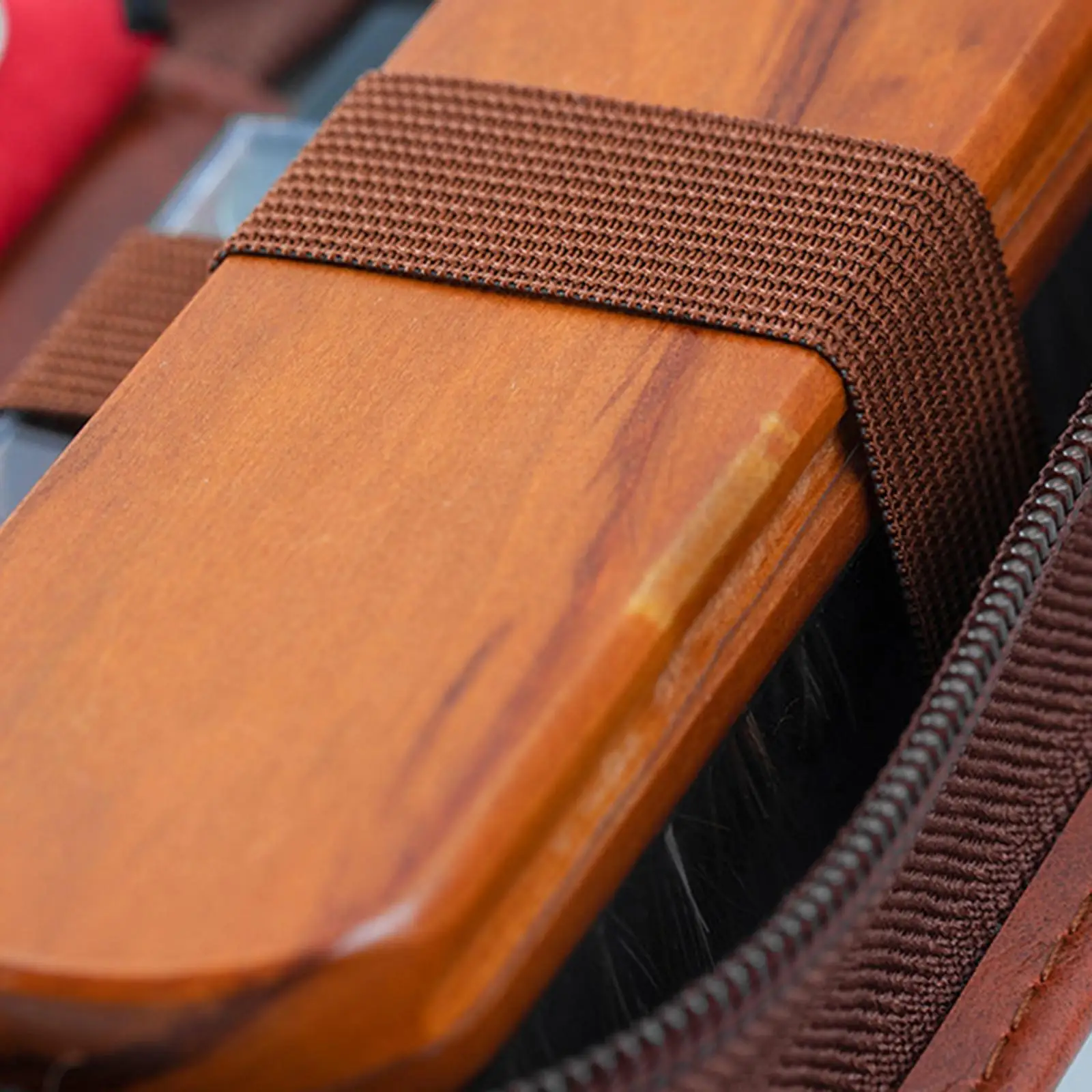 Schuhcreme-Set, Poliertücher, praktisch mit Tasche, Schuhputzer-Set aus Leder