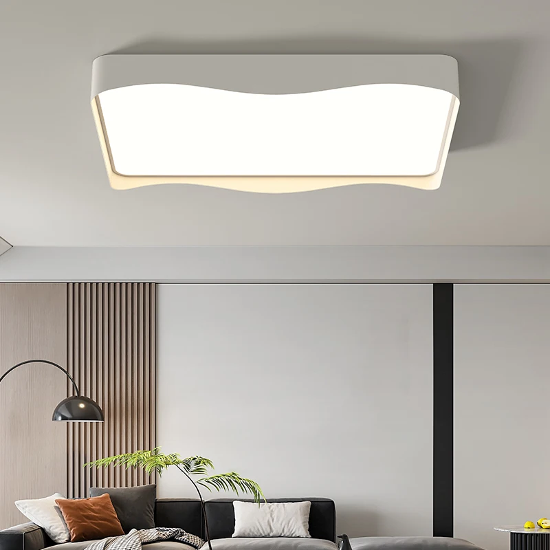 Modern Minimalist Ceiling Lights Energy-saving Bright Bedroom Main Light Eye Protection Living Room Lamp Led Round Square Lamp