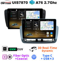 4G WiFi UIS7870 A76 2.7GHz Android 13 Car Multimedia GPS Player For SEAT Ibiza 6L 2002-2008 Bluetooth 5.0 CarPlay Radio Stereo