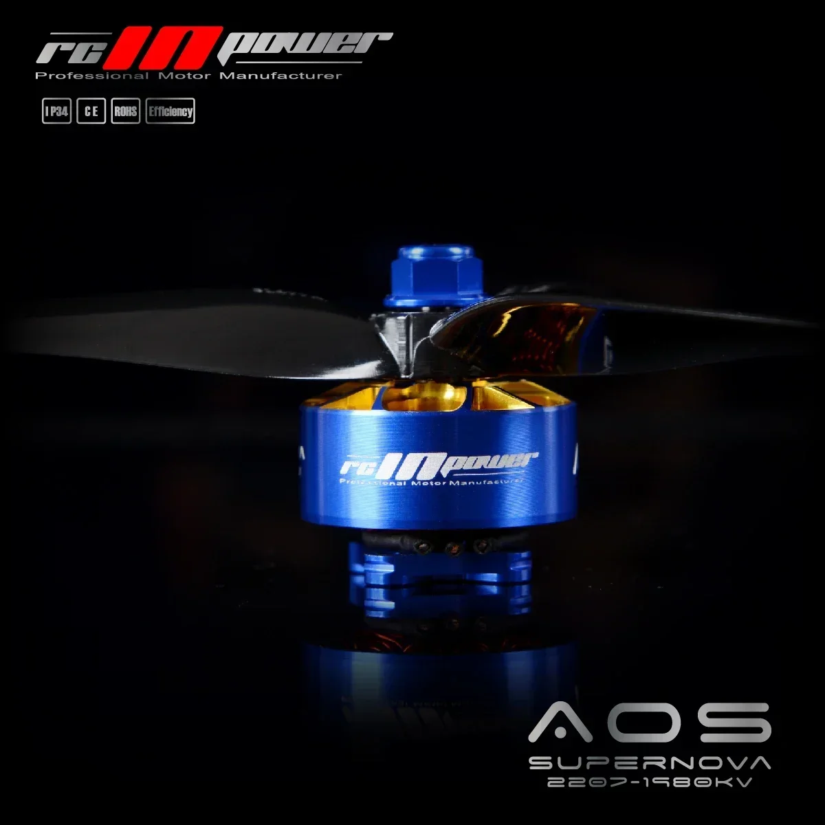 4 قطعة RCINPOWER AOS SUPERNOVA 2207 2207.5 فرش السيارات 1980KV 6S LIPO