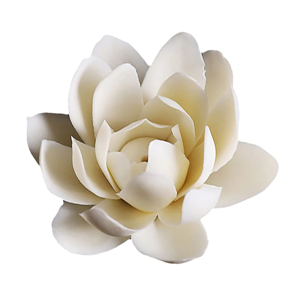 

Handmade Ceramic Lotus Incense Burner Small Size Elegant Design Home Decor Container Aesthetic Practical Gift