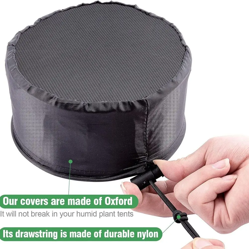 Accessories Dust Mesh Grow Tents Vent Cover Universal Dust-Proof Plant Grow Tent Vent Elastic Tent Breathable Cover