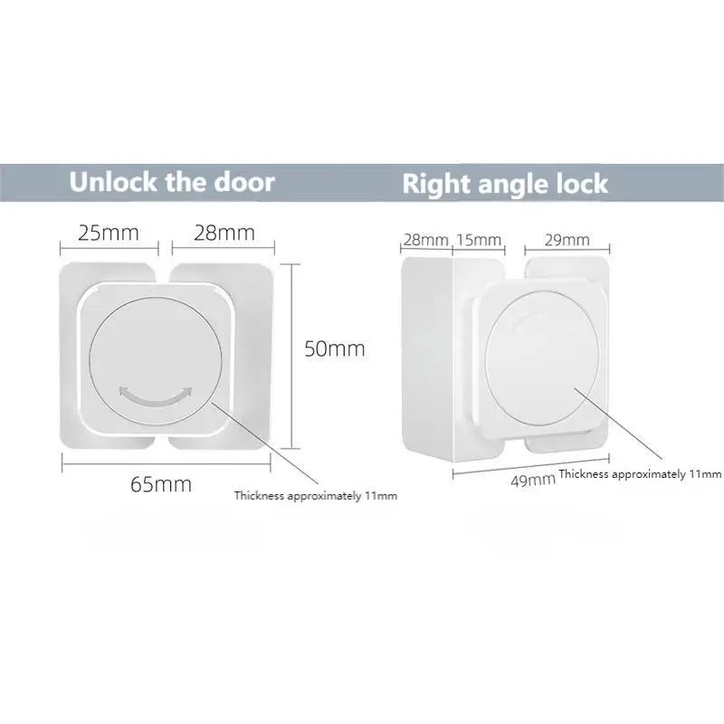 Child safety lock, baby anti-pinch cabinet door lock, refrigerator lock, baby protection, no-drill drawer lock, child lock