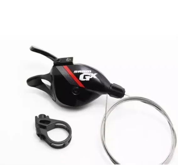 SRAM GX 11-speed X-ACTUATION Trigger Shifters Black Red COLOUR Aluminum pull lever