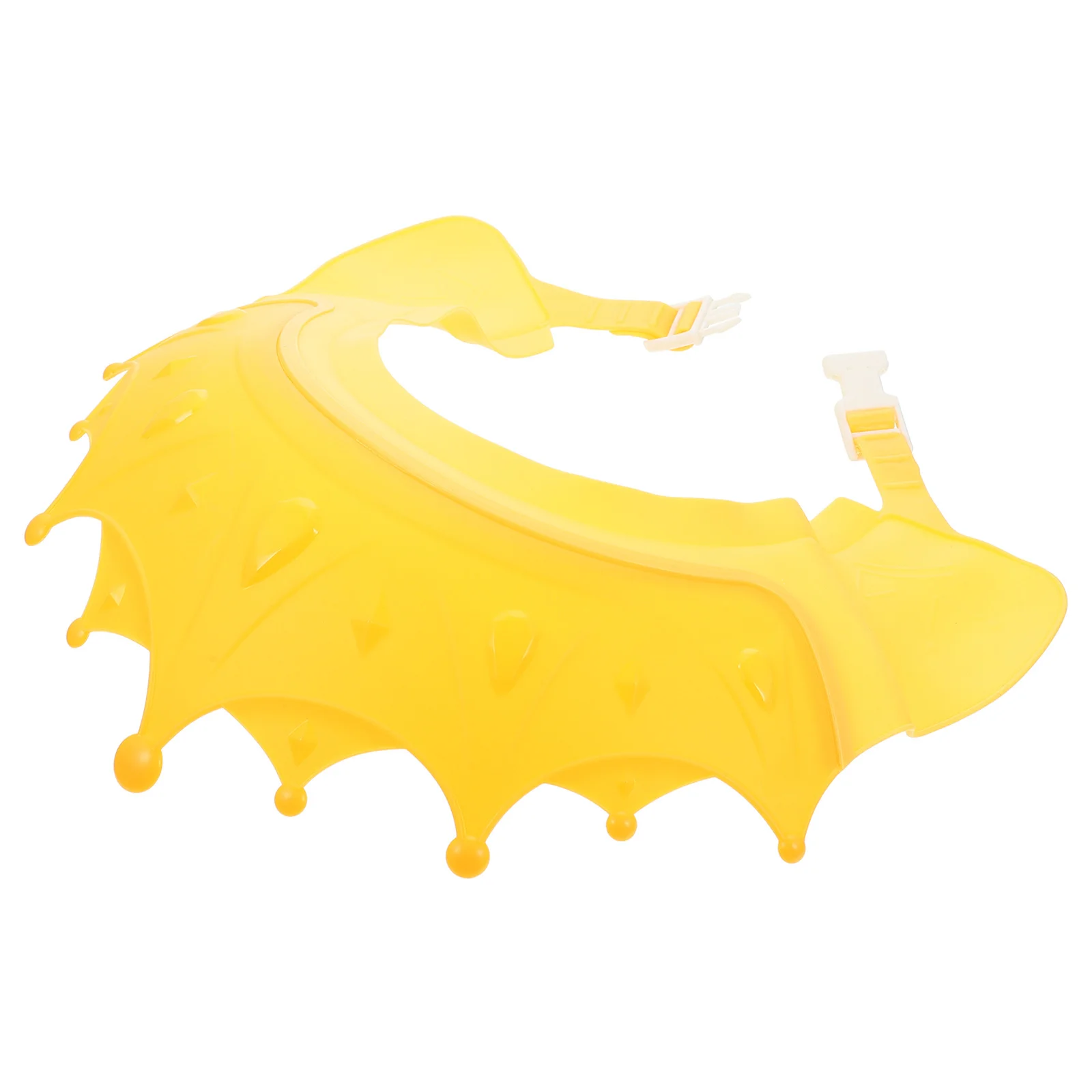 Chapéu de banho de bebê à prova d'água, touca de lavagem de cabelo ajustável para crianças e crianças, sem mais fusões, chapéu de lavagem de cabelo para crianças, touca de banho