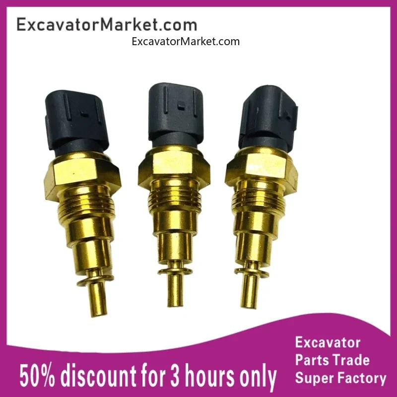 for Excavator Hitachi Excavator zax135 195 200 210 225-3-56 Sensing Plug Alarm Water Temperature Oil Temperature Sensor