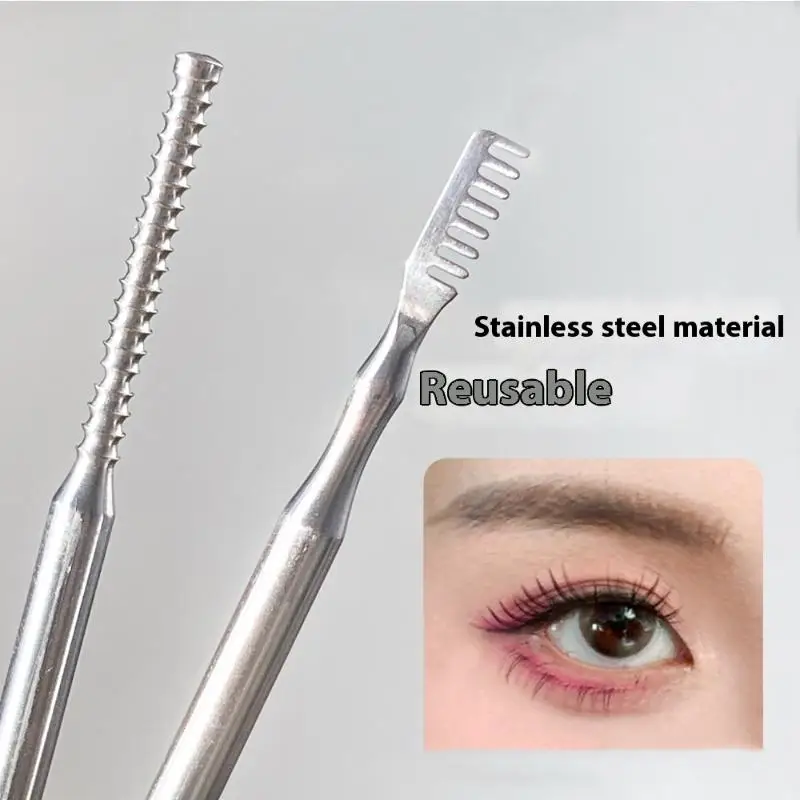 Y T Shape Double Side Eyelash Perm Lifting Tool Anti Slip Wand Stick Lash Lift Curling Makeup