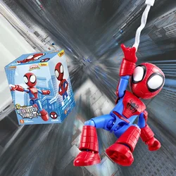 Marvel Miles Morales Spider-Man Gwen Iron Man Figure Model Building Blocks Creative Cool Children's Educational Toy Boy Gift