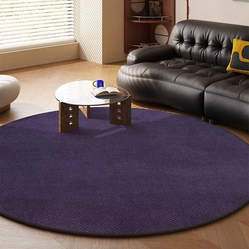 

Purple Living Room Carpet Trend Neutral Style Stylish Bedroom Rug Nordic Creative Luxury Home Decoration Coffee Table Mats Tapis