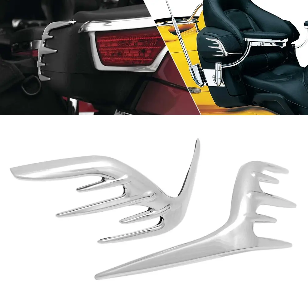

For Honda Gold Wing GL1800 F6B ED/AB Motorcycle Passenger Speaker Outer Trim Cover ABS plastic ,1 Pair